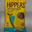 Hippeas Chickpea Puffs, Groovy White Cheddar, 0.8 Ounce (Pack of 30), 3g Protein, 2g Fiber, Vegan, Gluten-Free, Crunchy, Plant Protein Snacks (Best Before: 08/05/25