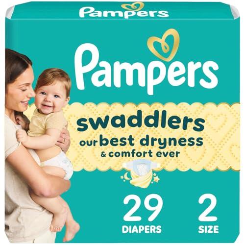 Pampers Baby Diapers - Swaddlers - Size 2, 29 Count, Ultra Absorbent Disposable Infant Diaper