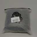 Headband Wig Afro Kinky Headband Wig with Bangs for Women Black Head Wrap 2 in 1 for Women Curly Full Scarf Wigs Synthetic Short Afro Kinky Afro High Puff Wig