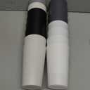 24 Pcs Unbreakable Plastic Cups Set, 20 oz Reusable Plastic Cups, Stackable Water Tumblers, Drinking Cup for Kitchen, Outdoor, BPA-free, Dishwasher Refrigerator and Microwave Safe (20 oz, 6 Colors) (6-Gray Multicolor)