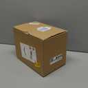 Flanagan 2 PCS Fireplace Fans, 6 Blades Stove Fan,7in Log Burner Fan Heat Powered Fireplace Fan for Wood Burning Stove/Log Burner/Fireplace(Include Magnetic Thermometer) (6 Blades)