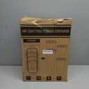 PRAKI Airtight Food Storage Containers Set with Lids - 24 PCS, BPA Free Kitchen and Pantry Organization, Plastic Leak-proof Canisters for Cereal Flour & Sugar - Labels & Marker (Black)