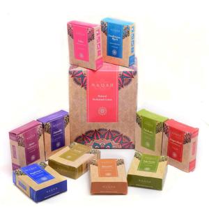 NAQSH Hand Rolled Incense Cones Scented Long Lasting Aroma for Positivity & Pure Air Meditation, Yoga, Aromatherapy, Relaxing & Refreshing (12, Natural Perfumed Cones)