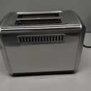 Hamilton Beach 2 Slice Toaster with Extra-Wide Slots, Bagel Setting, Toast Boost, Slide-Out Crumb Tray, Auto-Shutoff & Cancel Button, Defrost Function, Stainless Steel (22794)