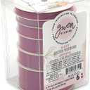 Gwen Studios Plum Purple Silky Satin Ribbon Set, 4 Widths, 18 Yards