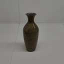 Signature Design by Ashley Brockwich Traditional 12 Inch High-Gloss Vase, Gray
