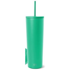 Simple Modern Classic Tumbler with Lid and Straw | Insulated Iced Coffee Cup Reusable Stainless Steel Water Bottle Travel Mug | Gifts for Women Men Her Him | 24oz | Tropical Wave