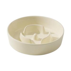 Havniva Ceramic Slow Feeder Dog Bowls, 0.9 Cups Dog Bowl Slow Feeding for Small Breed, 6.1inch Puzzle Dog Food Bowl Slow Feeder Non-Slip Anti-Gulping and Anti-Choking Reduces Bloating