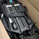 Baby Trend Hybrid SI 3-in-1 Combination Booster Seat, Hoboken Black Side-Impact Protection, 3-Stage Growth Design, Adjustable Headrest, Cushioned Comfort