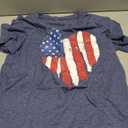 Women's T-Shirts Vintage Boho Sun Flowers Graphic Tees Cute Wildflowers Shirts Casual Summer Short Sleeve Tops (S, Blue3)