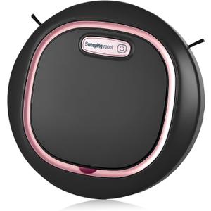 Robot Vacuum and Mop Combo, Equipped with Wireless Touch Button, Vacuum Robot Vacuum Cleaner and mop Combination, Silent, Advanced Obstacle Avoidance Suitable for Home Tiles Robot Vacuum and Mop Combo