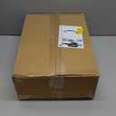 Ciaell 12PCS Plastic Ribbed Martini Glasses - 10 Oz Disposable Coupe Glasses with Stem - Heavy Duty Margarita Cups for Bars, Cocktails, Whiskey, Parties & Wedding (Clear)