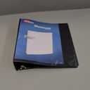 Avery Economy Showcase View 3 Ring Binders 1.5 Inch Slant Rings, Black Binder, Ideal for Organization, Office Use (19650)