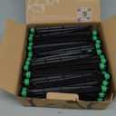 CARPATHEN 100 Drip Irrigation Emitters Vortex - Drip Irrigation Parts for Irrigation Kit - 1/4 inch Irrigation Tubing Compatible - 360 deg Adjustable Fan Sprayer for Raised Garden Bed, Potted Plants