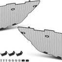 Front Grill Covers Radiator Guard Compatible with Chevy Corvette C8 2020-2024, Not Fit for Z06 Models, for Z51 Models