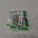 Gejoy Mini Christmas Star of Bethlehem Tree Topper with Lights Glitter Gold Christmas Star Xmas Small Tree Topper Holiday Ornament Party Office Decorations