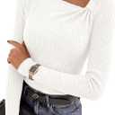 PRETTYGARDEN Womens Fall Long Sleeve Shirts Asymmetrical Tops