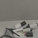 Lomoky 6-Lights Semi Flush Mount Ceiling Light, Matte Black Close to Ceiling Lighting with E26 Base, Modern Sputnik Light Fixtures for Kitchen Dining Room Bedroom Living Room