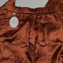 Fakanhui Women's Satin Silky Dress Casual Elastic High Waist Stretch Elegant Pants Trousers XS