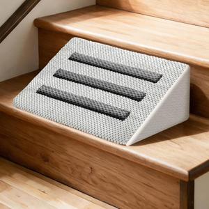 6 Pack Dog Ramp for Stairs, 35D High-Density Foam 3 Non-Slip Pet Steps