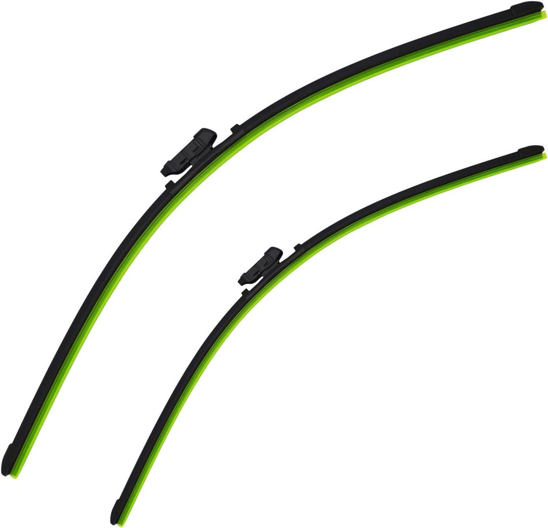 Windshield Wiper Blades Set Replacement for Tesla Model Y 2021-2022 26 20,Top Lock All weather front Wiper Blade for My Car-Pack of 2