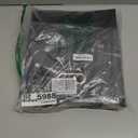 Vexalora File Organizer Box with Folder, 25 Pockets Accordion File Organizer with Colored Labels, Upgraded & Portable File Folders for Home, Office, School, BlackLeather