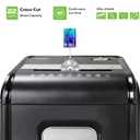 Aurora AU2260XA Heavy Duty Anti-Jam 22-Sheet Crosscut Shredder/60 Min Run Time/ 7-Gallon Pullout Basket and Casters