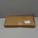 Jetec 6 Pcs Mini Christmas Tree Small Alpine Trees Tabletop Artificial Pine Christmas Tree with Wooden Base Snow Frost Village Bottle Brush Trees Holiday Season Decoration Centerpiece Displays