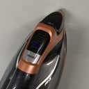 Rowenta Iron Steam Force Pro Steam Iron for Clothes, 1850 Watts, 5 Presets Smart Screen, Stainless Steel Soleplate, High-Efficiency Handheld Steamer Ironing, Anti-Drip Protection, Black Copper, DW9580