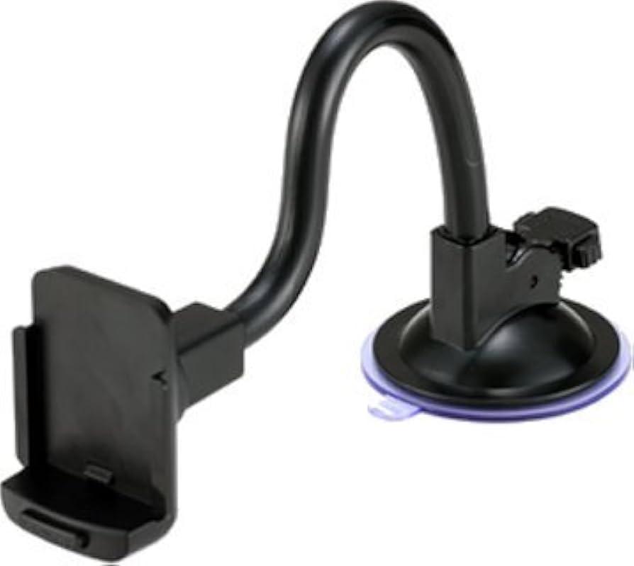 HTU Car Phone HolderSafety Certs & No Smell Cell Phone Holder for Car Mount for Dashboard, Black