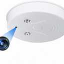 Security Hidden Camera Smoke Detector Spy WiFi Camera HD 1080P Small Cameras with Motion Detection and Night Vision, Wireless Indoor Cam for Home