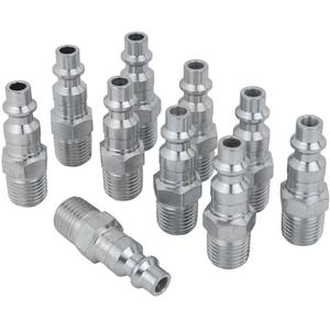 1/4" MNPT M Plug 10 pcs