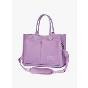 Canvas Tote Bag for Women,Large Totes Bags with Pockets,Womens Crossbody Purse Handbags for Travel Work Gift