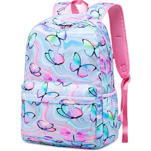 CAMTOP Preschool Backpack for Kids Girls Small Backpack Purse Kindergarten School Bookbags for Toddler Travel (W-butterfly)