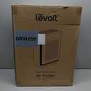 LEVOIT Air Purifiers for Home Large Room Up to 1875 Ft with Washable Pre-Filter, AHAM VERIFIDE, Air Quality Monitor, HEPA Sleep Mode for Allergies, Pet Hair in Bedroom, Vital 200S-P, White