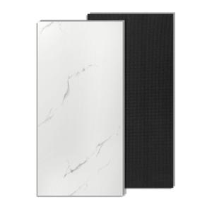 Art3d Marble Textured Click-Lock Vinyl Floor Tiles 12-Pack, 24x12 Inch Floor Planks Waterproof Flooring for Living Room, Kitchen, Basement, Ideal for New Home Buyers & Future Movers, White Marble