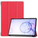 SZLONKOU Tablet Cover for Samsung Galaxy Tab S6 10.5 SM-T860 SM-T865 SM-T867(2019 Release), Ultra Slim Folio Stand Leather Case for Samsung Galaxy Tab S6 10.5" T865 T865 (KST-Red)