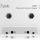 Elook Car Audio Receiver, Bluetooth Cassette Receiver Tape Aux Adapter Player with Bluetooth 5.0, White