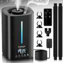 5L Reptile Fogger Humidifiers Mister, Misting System for Reptiles, Plants Humidifier, Terrarium Fogger Humidifier, Equipped with remote control and timer, Large Capacity Reptifogger