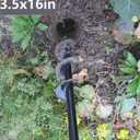 TCBWFY Garden Auger Drill Bit for Planting 1.6"x16.5"and 3.5"x16",Heavy Duty Bulb Planter Tool for Digging Holes,Compatible with 3/8" Hex Drive Drill