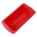 Long Loaf Pan, 10x5 Inch Rectangle Bread Loaf Pan Set of 2, Nonstick Bread Pans Silicone Toast Pan Cake Pan Loaf Baking Pans Bakeware for Oven Baking, Wine
