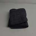 Cotton 2 Pack Oversized Bath Towel Set 28x55 inches, Large Bath Towels, Ultra Absorbant Compact Quickdry & Lightweight Towel, Ideal for Gym Travel Camp Pool - Charcoal Grey