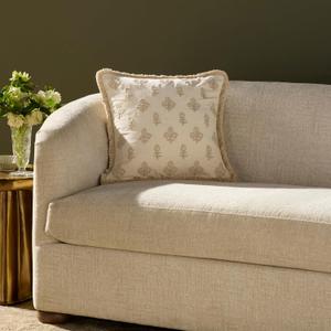 Loloi Chris Loves Julia Darla Collection PCJ0025 Ivory 18'' x 18'' Cover Only Pillow