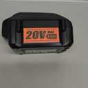 6.0Ah WA3520 Battery Replacement for Worx Battery 20V PowerShare WA3520 WA3525 WA3575 Compatible with Worx 20V Cordless Tools WG151s, WG155s, WG251s, WG255s, WG540s, WG545s, WG890, WG891