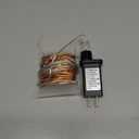 66Ft 200 LED Fairy Lights Plug in, Waterproof String Lights Outdoor & Indoor 8 Modes Christmas Light Bedroom Decor, Timer Twinkle Lights for Girl's Room Garden Party Christmas Decorations (Warm White) (1 Pack(200LED))