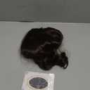 STfantasy Finger Wave Wig 1920s Retro Mid Length Long Curly Synthetic Hair for Women Cosplay Halloween Party Costume (Dark Brown)