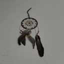 Dream Catchers Tree of Life Dream Catcher Black Feather Dreamcatcher Wall Decor with Healing Crystal Stone & Fluorite Wall Art Hanging for Bedroom Home Decor Bless Gift Wedding Garden