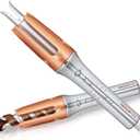 SHEGLAM Curling Iron Automatic Gift for Woman (Gold, 1 inch)