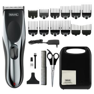 Wahl Clipper Rechargeable Cord/Cordless Haircutting & Trimming Kit for Heads, Longer Beards, & All Body Grooming - Model 79434 (21 Piece Set)