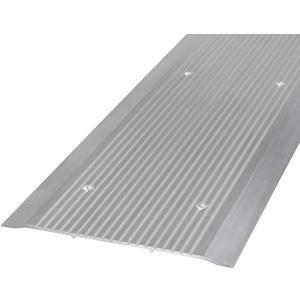 Premium Aluminum Door Threshold for Exterior Doorways - 48" x 8" Wide Transition Strip, Pre-Drilled, ADA Compliant, Trimmable, 8" Wide x 48" Long